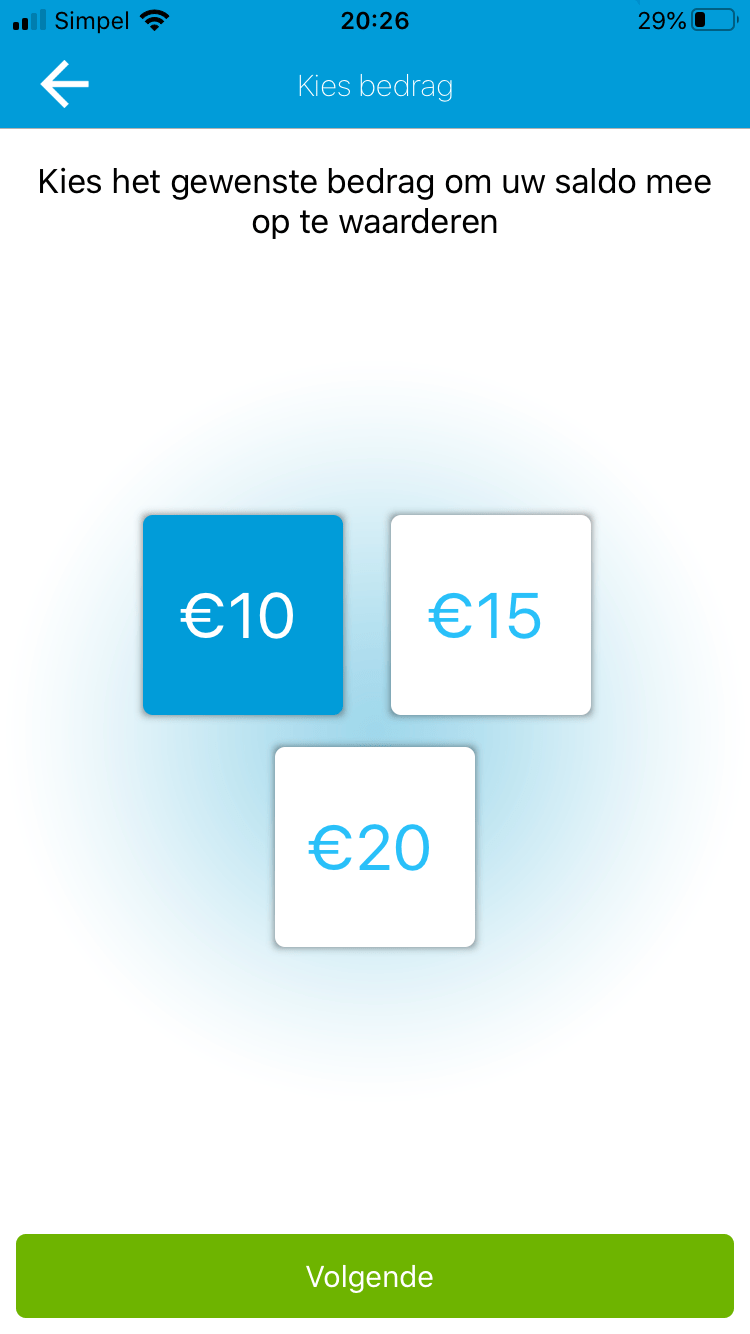 one2track prepaid app screenshot 3