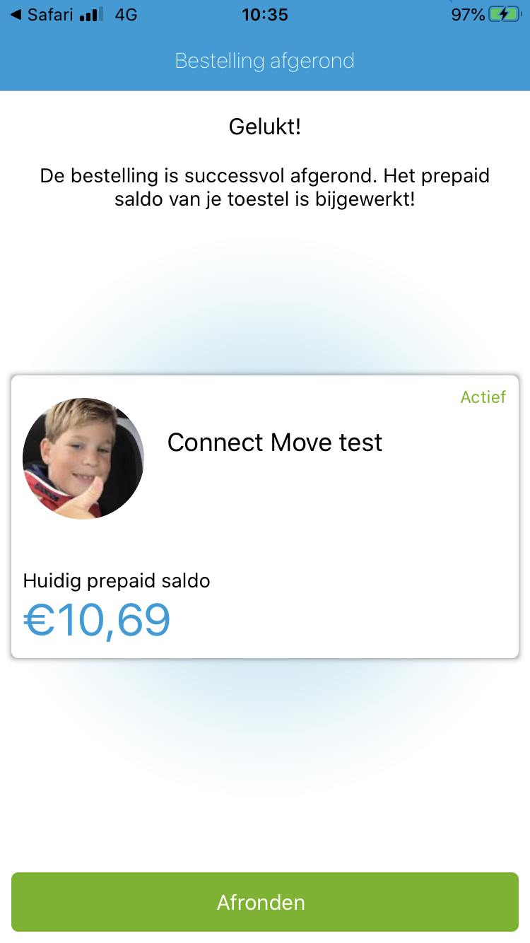 one2track prepaid app screenshot 5