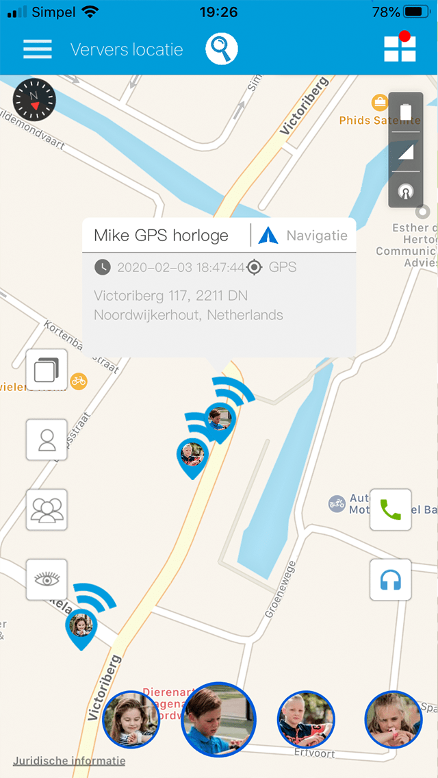 one2track app streetview