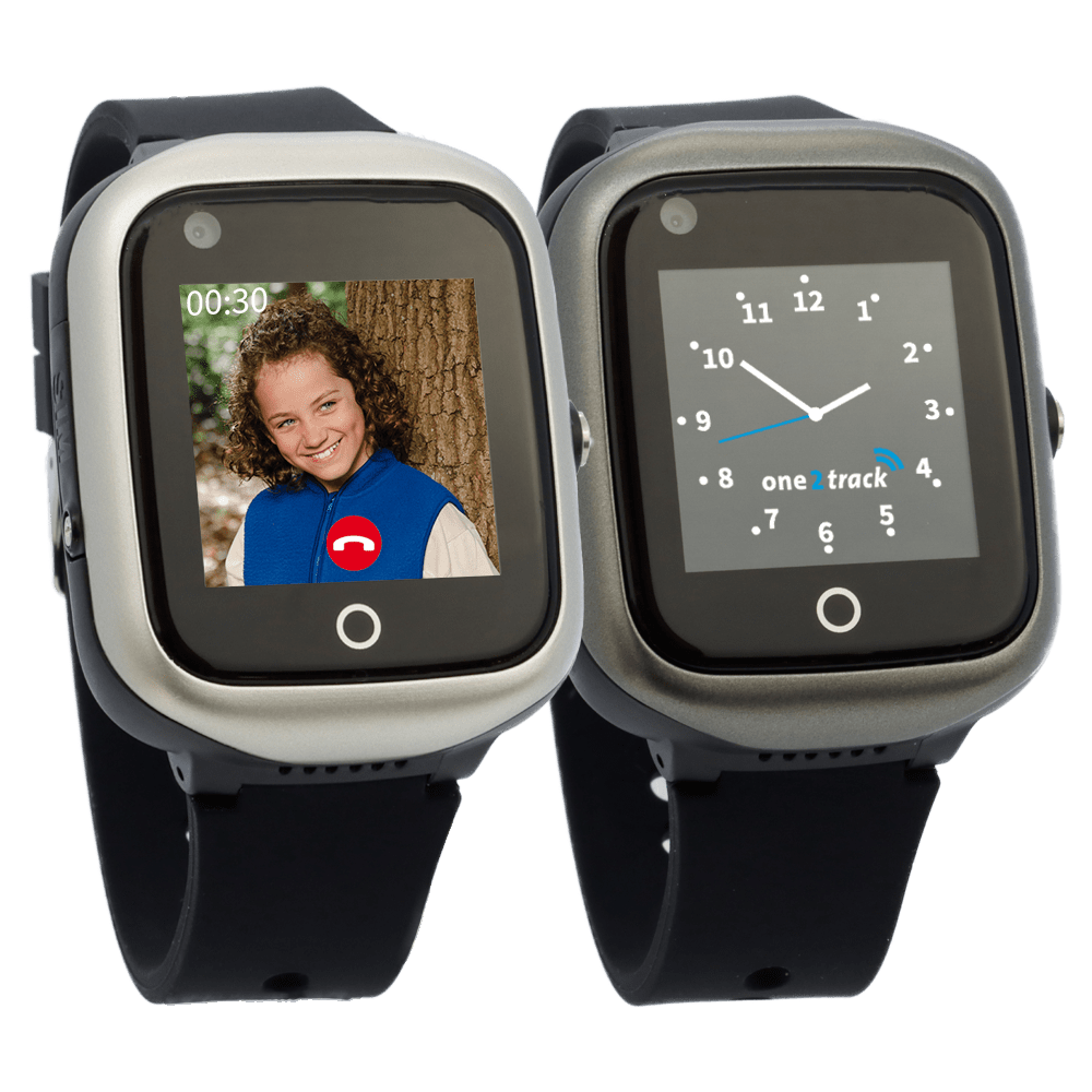 Connect NEO GPS telefoonhorloge voor kinderen combifoto one2track def min