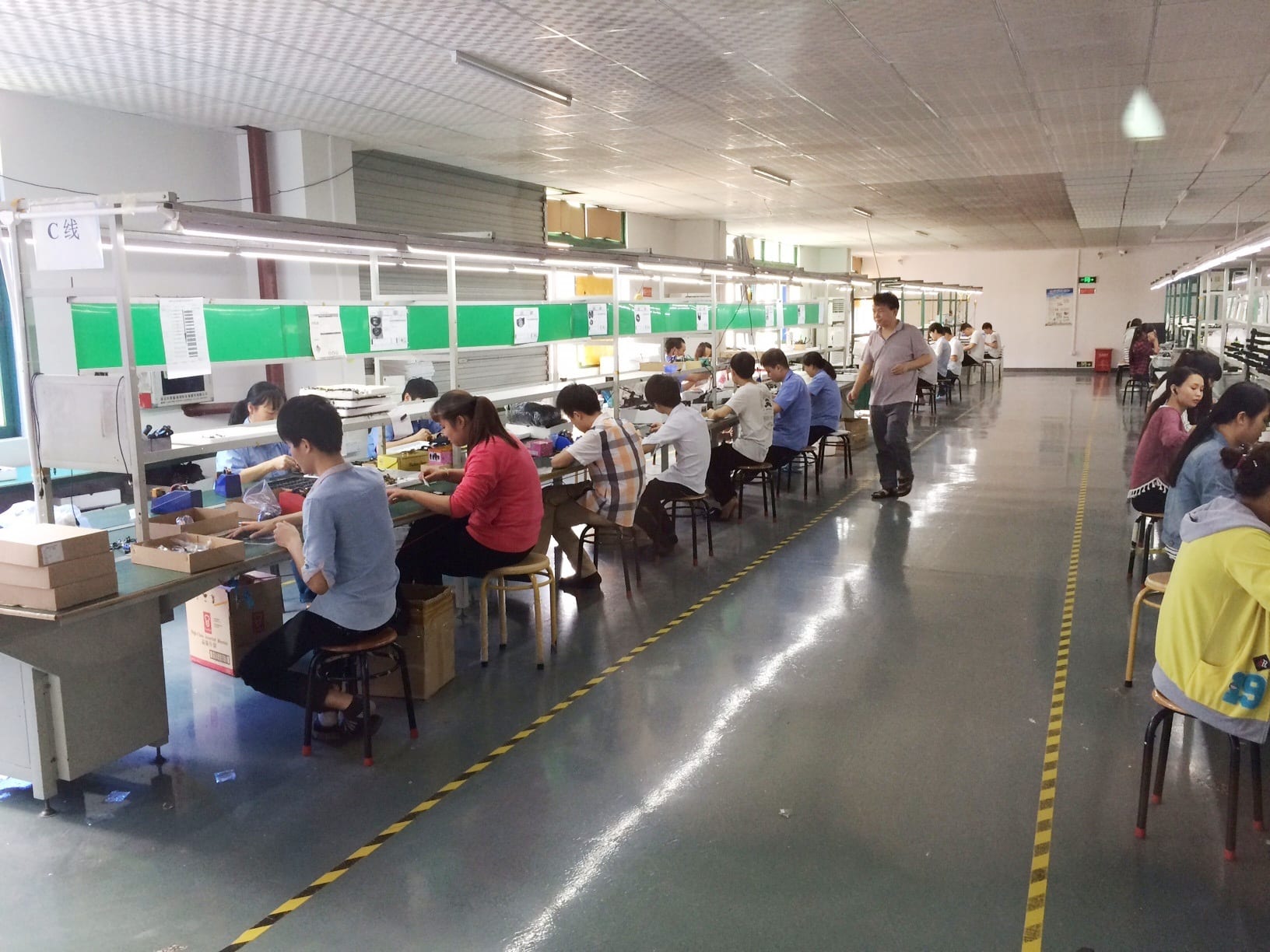 Onze Productielijn in China